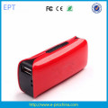 Logo personnalisé Power Bank avec éclairage pour téléphone portable 2200-2600mAh